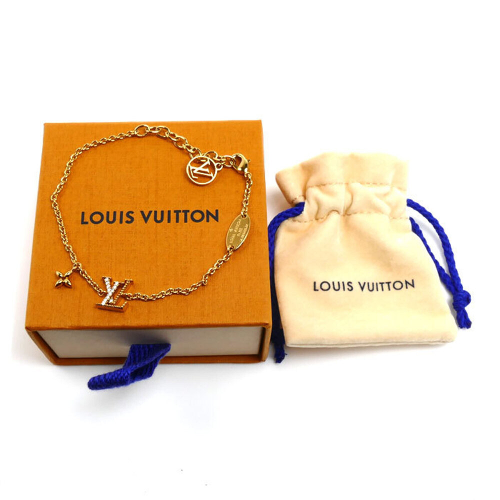 LOUIS VUITTON Gold Charm Bracelet - Picture 5 of 5